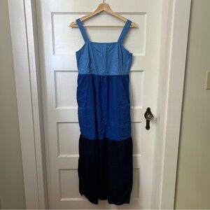LOFT Blue gradient Maxi-Dress